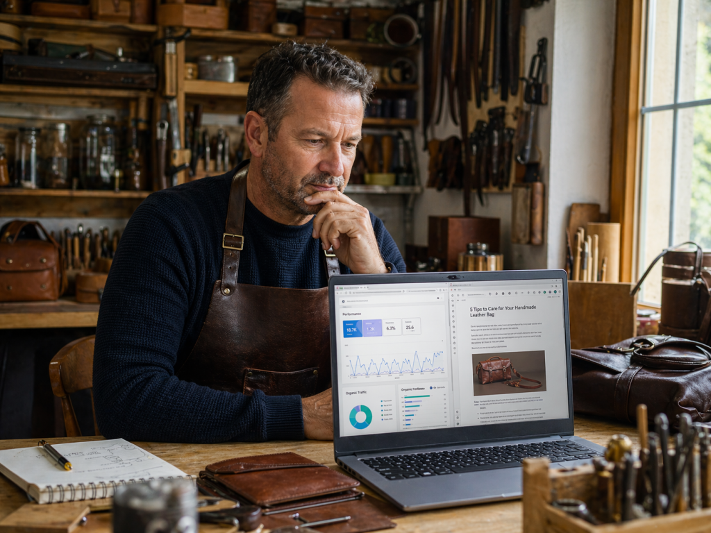 stratégie SEO pour les artisans